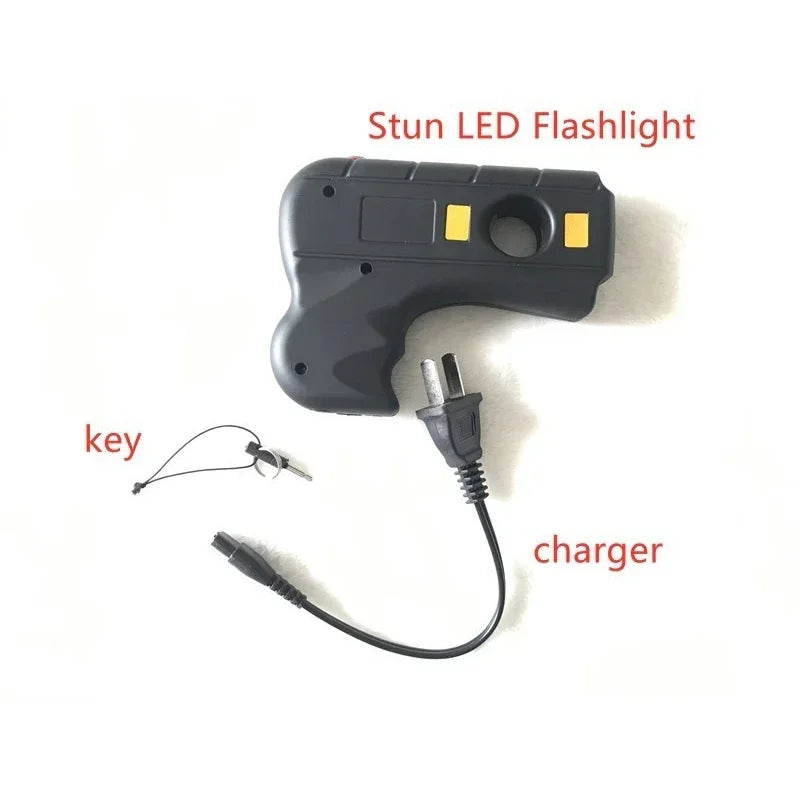 Self-Defense LED Flashlight: Rechargeable & Portable